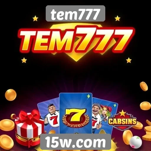 Diversidade de jogos disponíveis no tem777