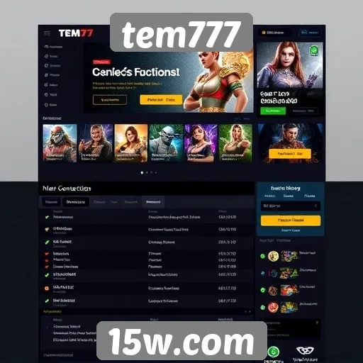 Interface e usabilidade do site Tem777 avaliadas