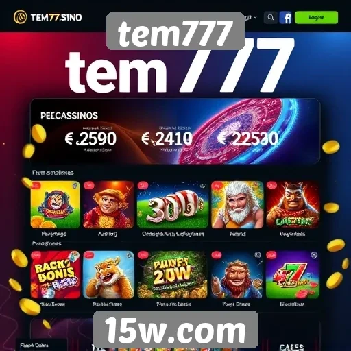 Plataforma tem777 se destaca por suas promoções atrativas